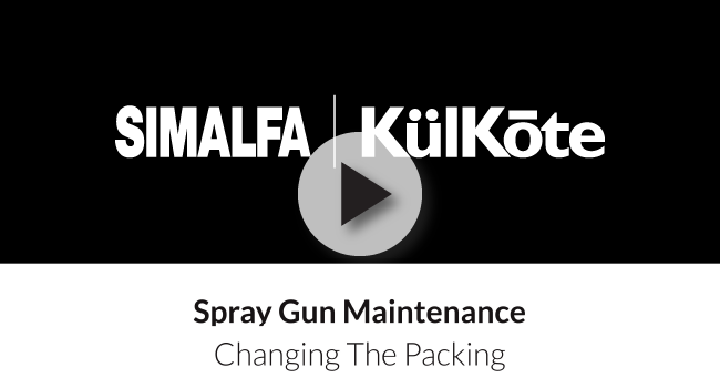 simalfa spray gun g21 maintenance video changing the packing